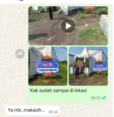 Pengiriman Karangan Bunga Sumur