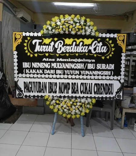 Papan Bunga Duka Sumur